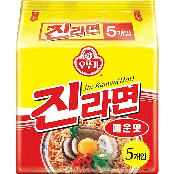 Jin Ramyun Spicy Multi Pack